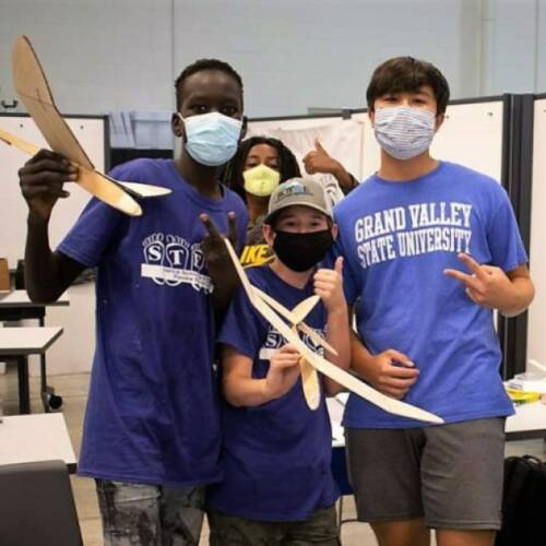 GVSU STEPS Camp Makes STEM Fun